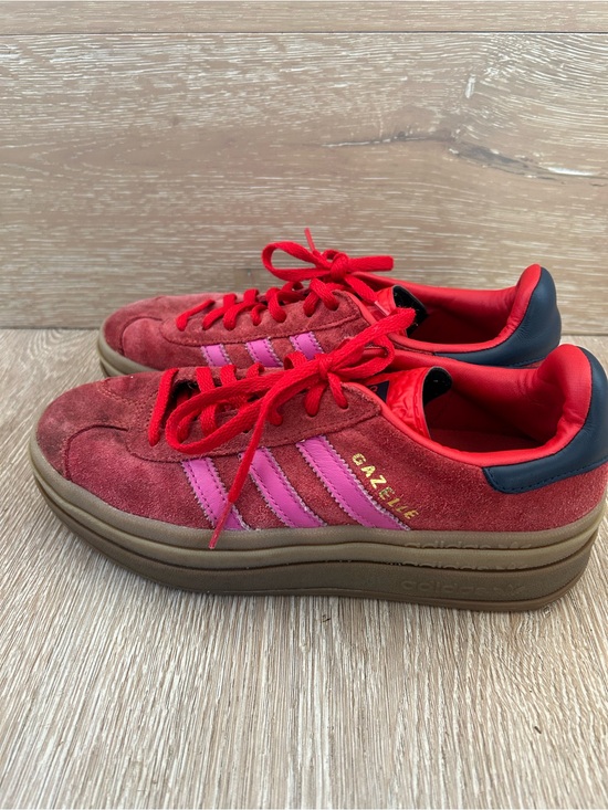 adidas Shoes - Adidas red/pink Gazelle Sneakers